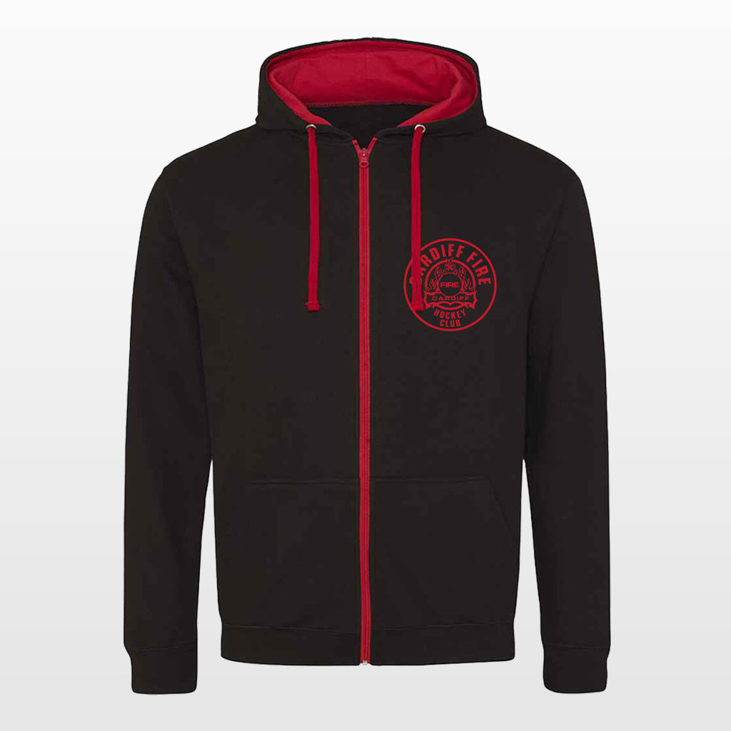 Retro Zip Up Hoodie