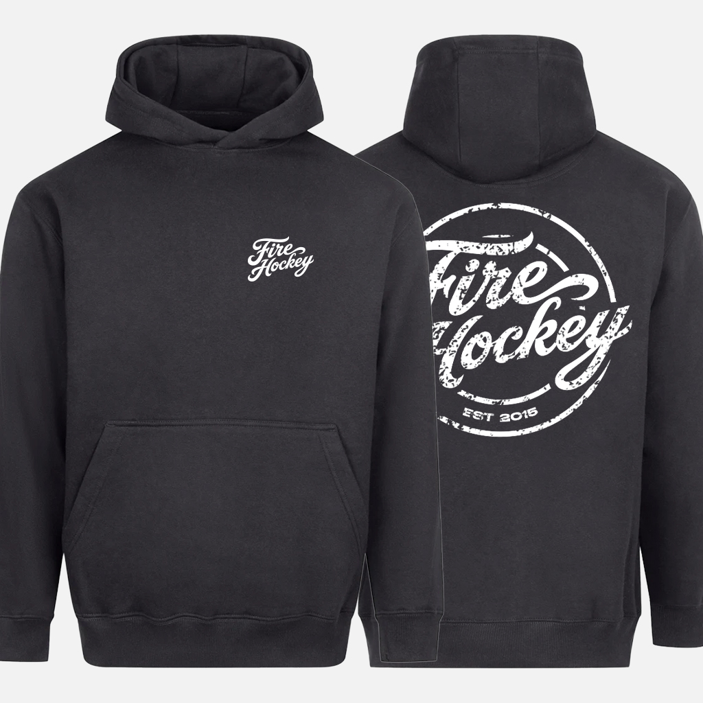 Classic Script Hoodie (Charcoal)
