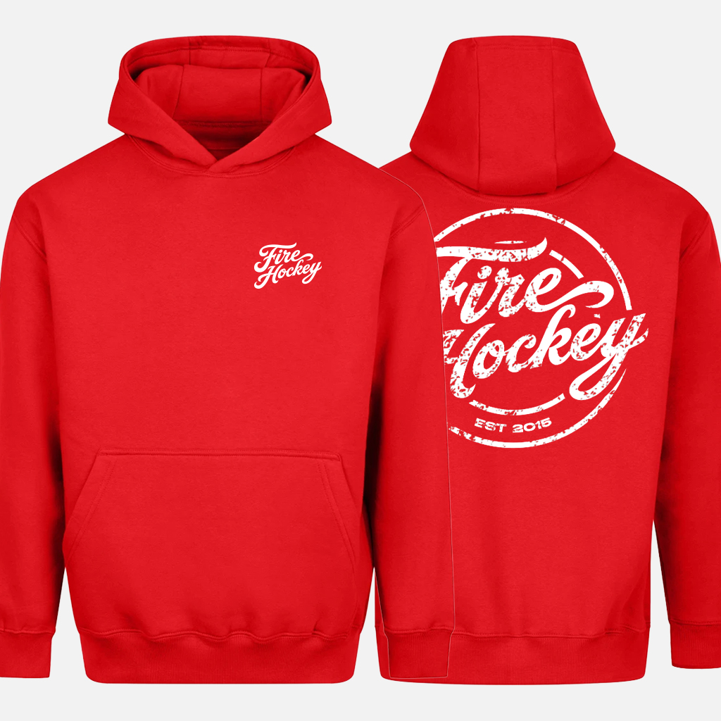Classic Script Hoodie (Red)
