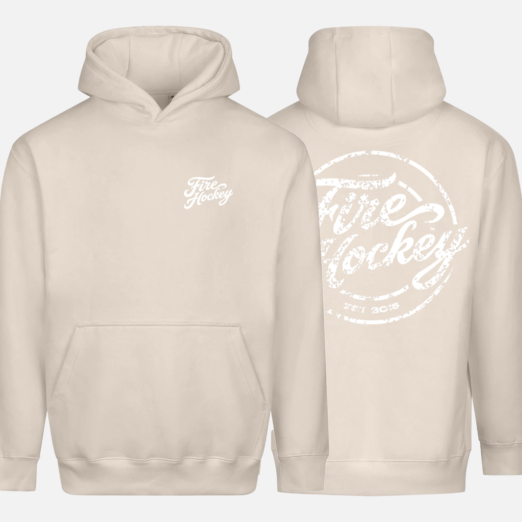 Classic Script Hoodie (Stone)