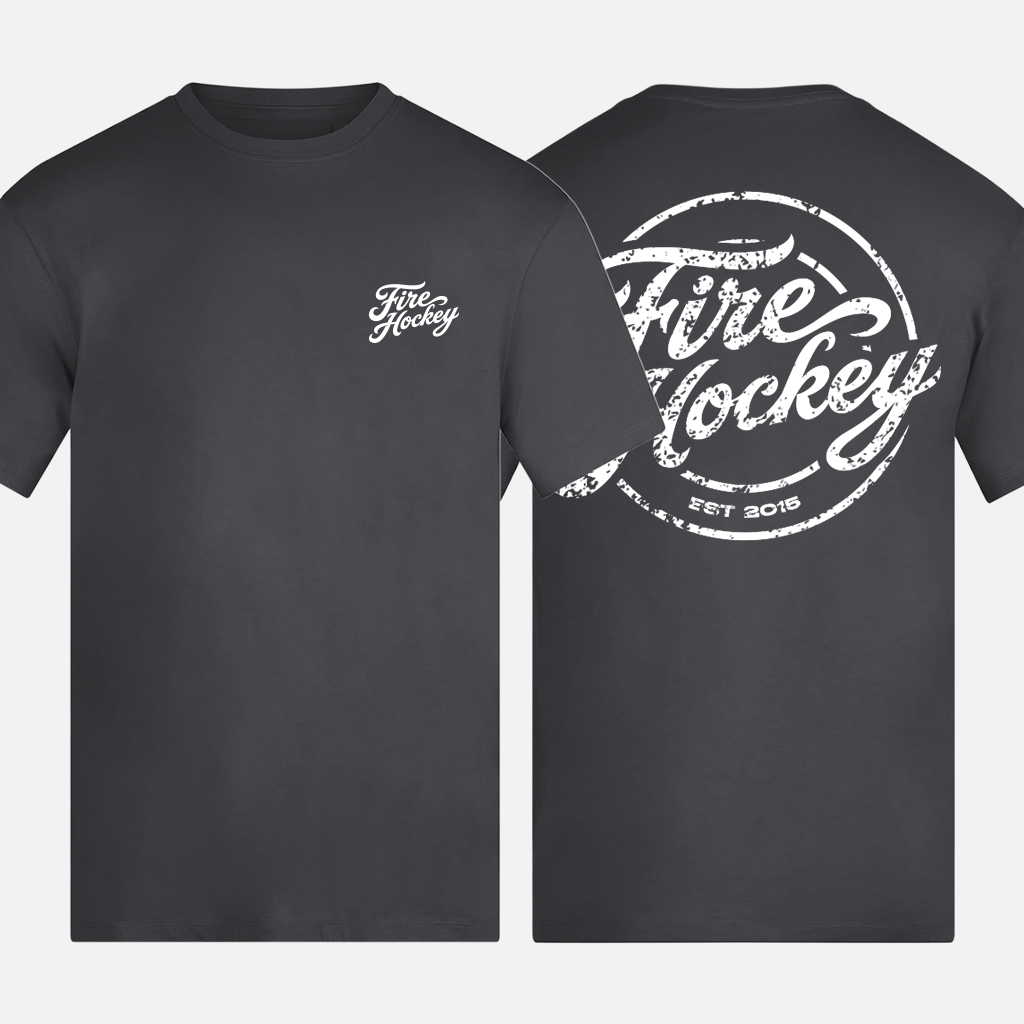 Classic Script T-Shirt (Charcoal)