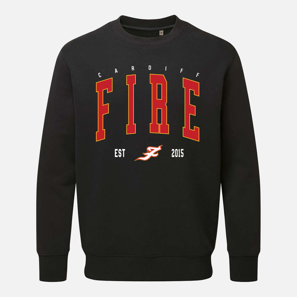 Retro Sweatshirt (Black)