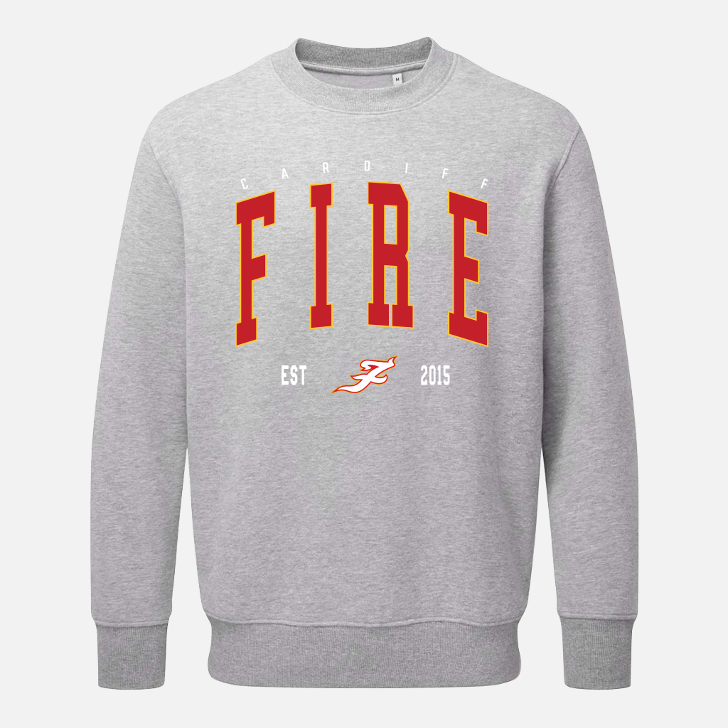Retro Sweatshirt (Heather Grey)