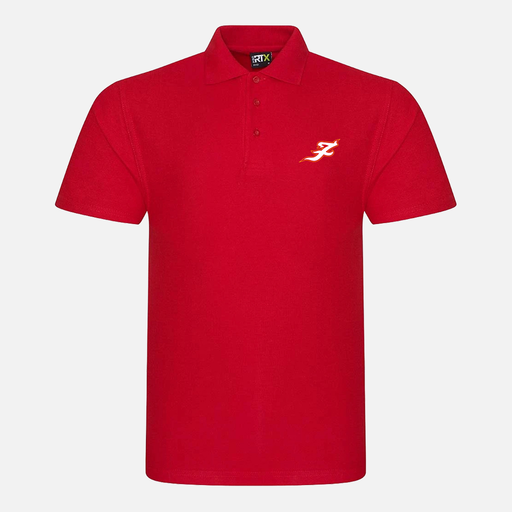 Fire Polo Shirt (Red)