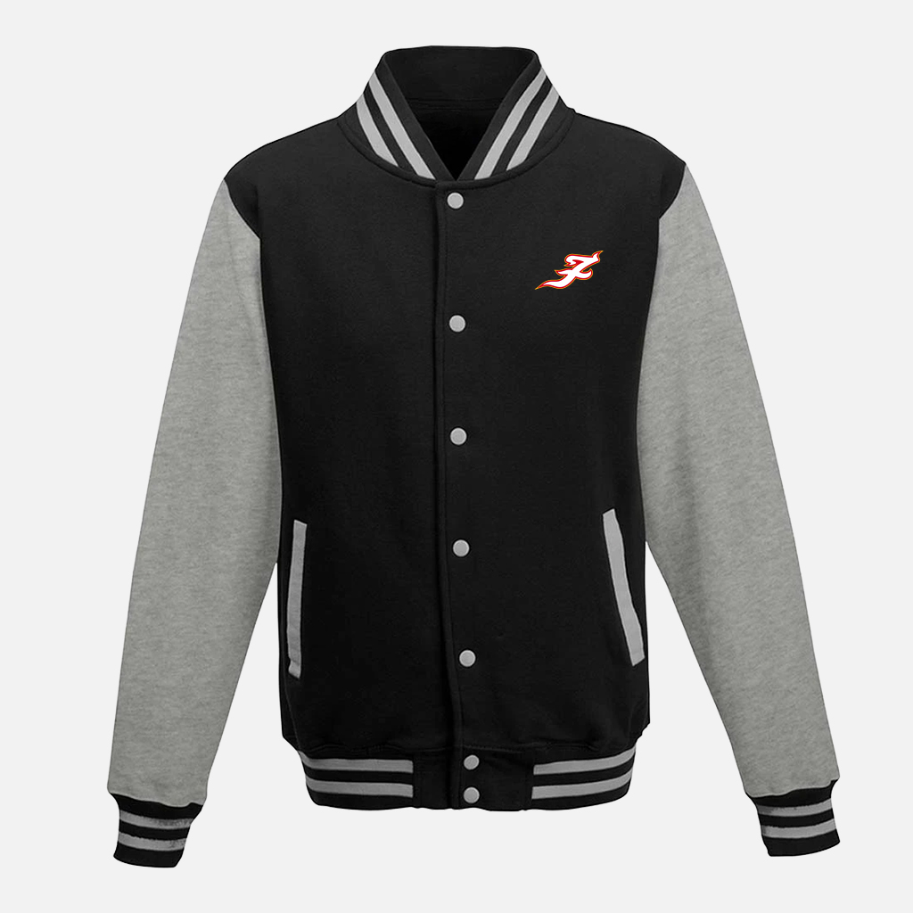 Varsity Jacket (Black/Grey)