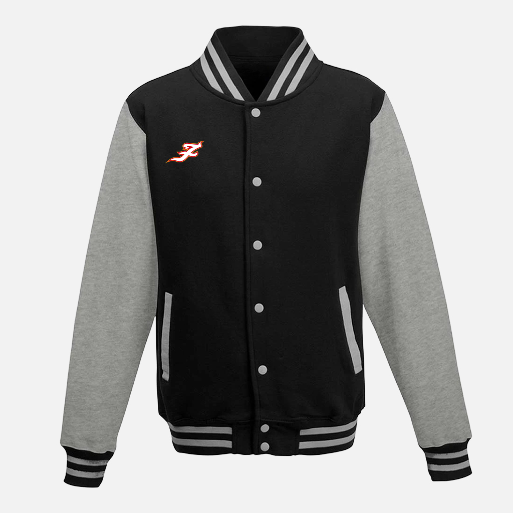 Varsity Jacket (Black/Grey)