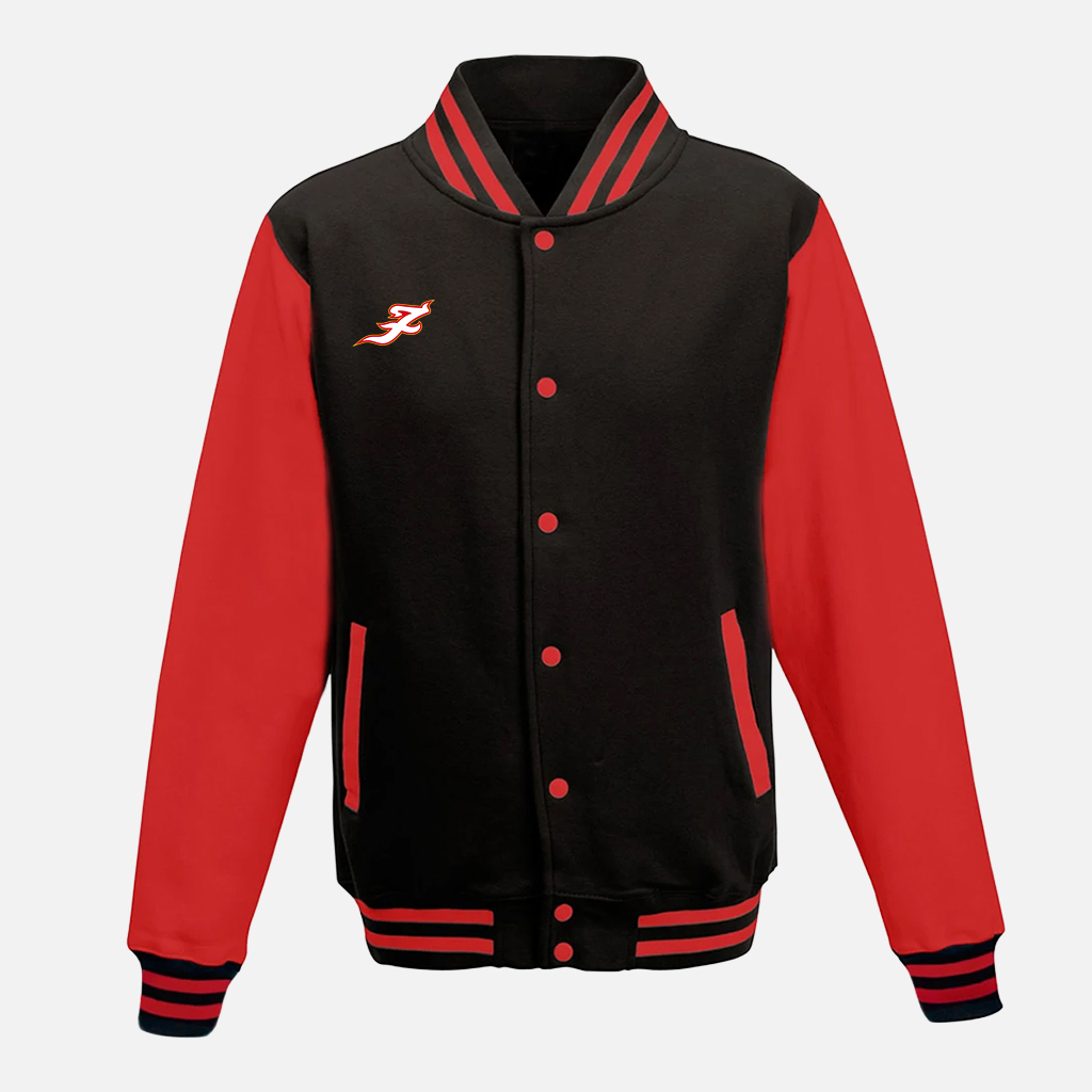 Varsity Jacket (Black/Red)